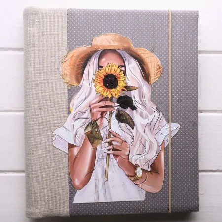 Fotoalbum pre dievča slnečnica