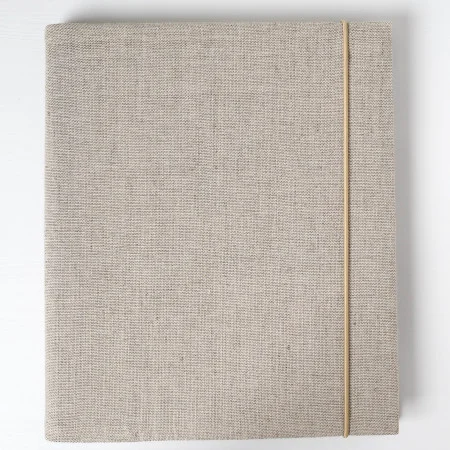 jednoduchý album z plátna ľanu