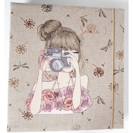 fotoalbum s dievčatkom samolepiaci na 5000 fotiek