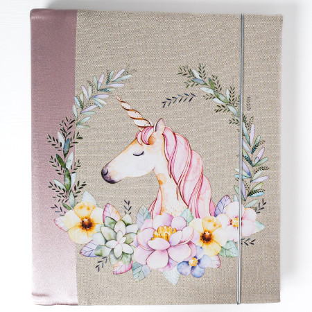 fotoalbum s jednooržcom