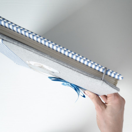 Fotoalbum so zajačikom