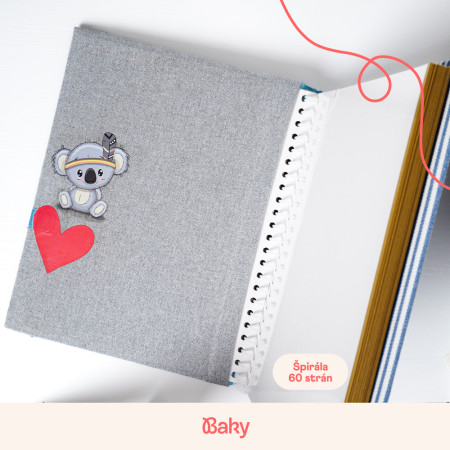 Fotoalbum so zajačikom