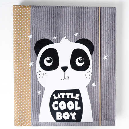 chlapčenský fotoalbum panda