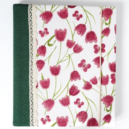 Kvetinový fotoalbum Tulipány
