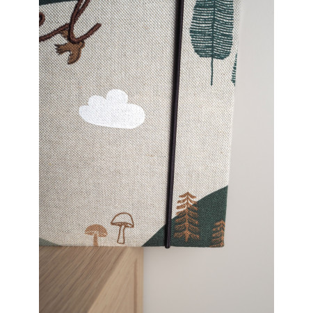 chlapčenský handmade fotoalbum z látky