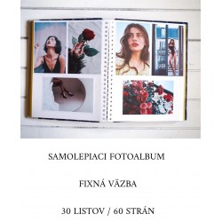 Samolepiaci fotoalbum pre pána