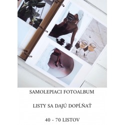 samolepiaci rodinný fotoalbum