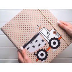 chlapcensky fotoalbum s autom tatrou-bodkovaný na 1000 fotiek