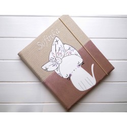 samolepiaci fotoalbum s  mačkou