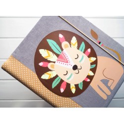 DETSKÝ ALBUM SAMOLEPIACI ALEBO NA LEPENIE FOTIEK lev