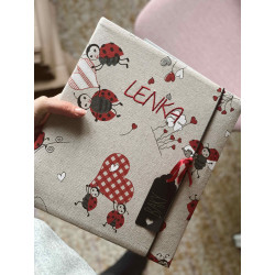 samolepiaci fotoalbum lenka s lienkami samolepiaci fotoalbum lenka s lienkami