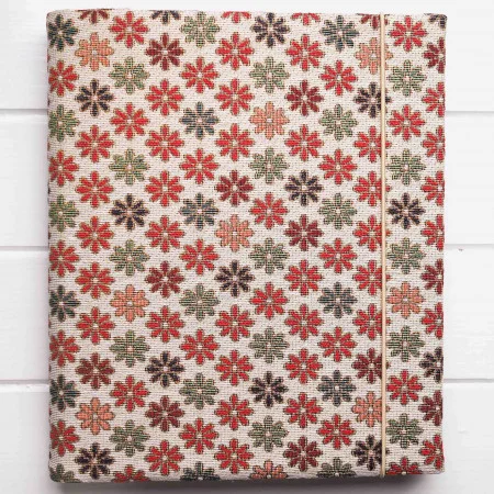 gobelínový fotoalbum