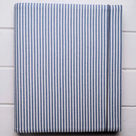 samolepiaci fotoalbum s modrým pásikom