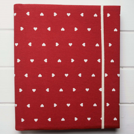 srdiečkový fotoalbum