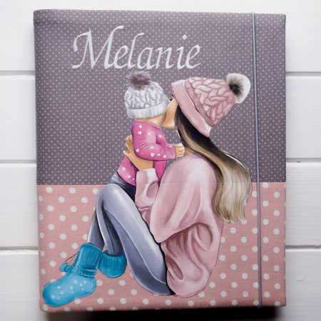 dievčenský fotoalbum s menom, bábätko