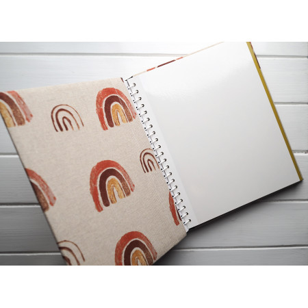 samolepiaci album pro holčičku s dúhou