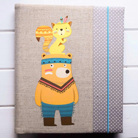 chlapčenský fotoalbum na 1000 fotiek