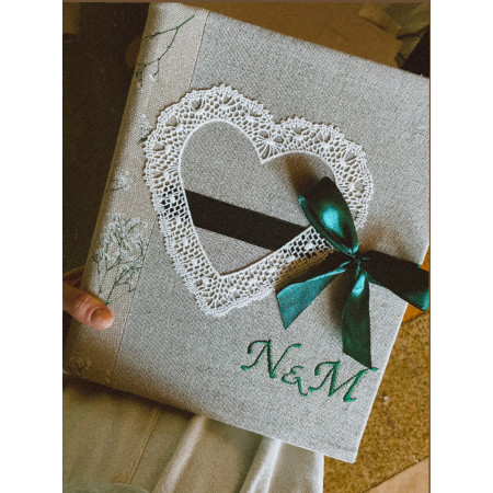 fotoalbum s iniciálkami