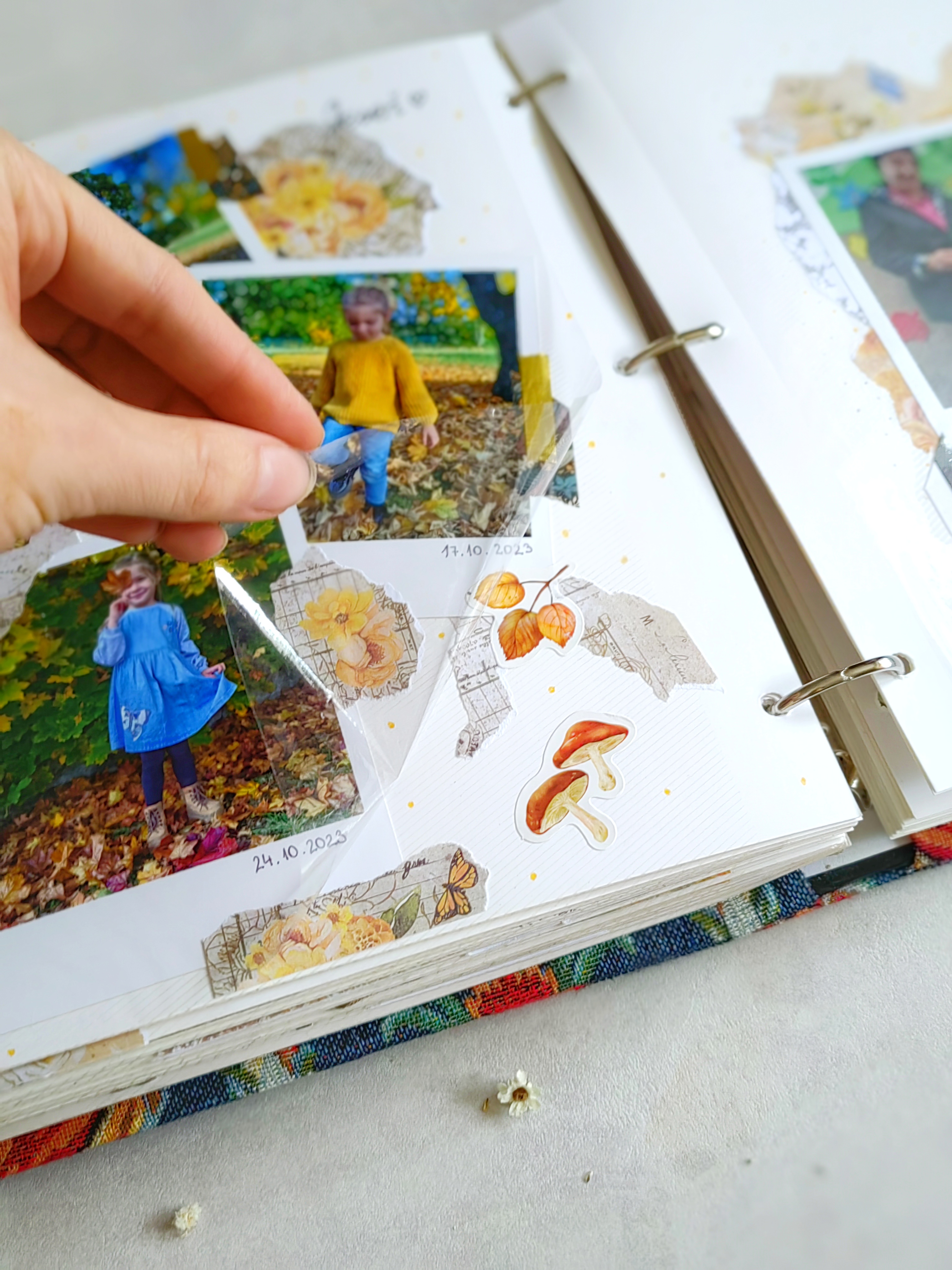 samolepiaci fotoalbum