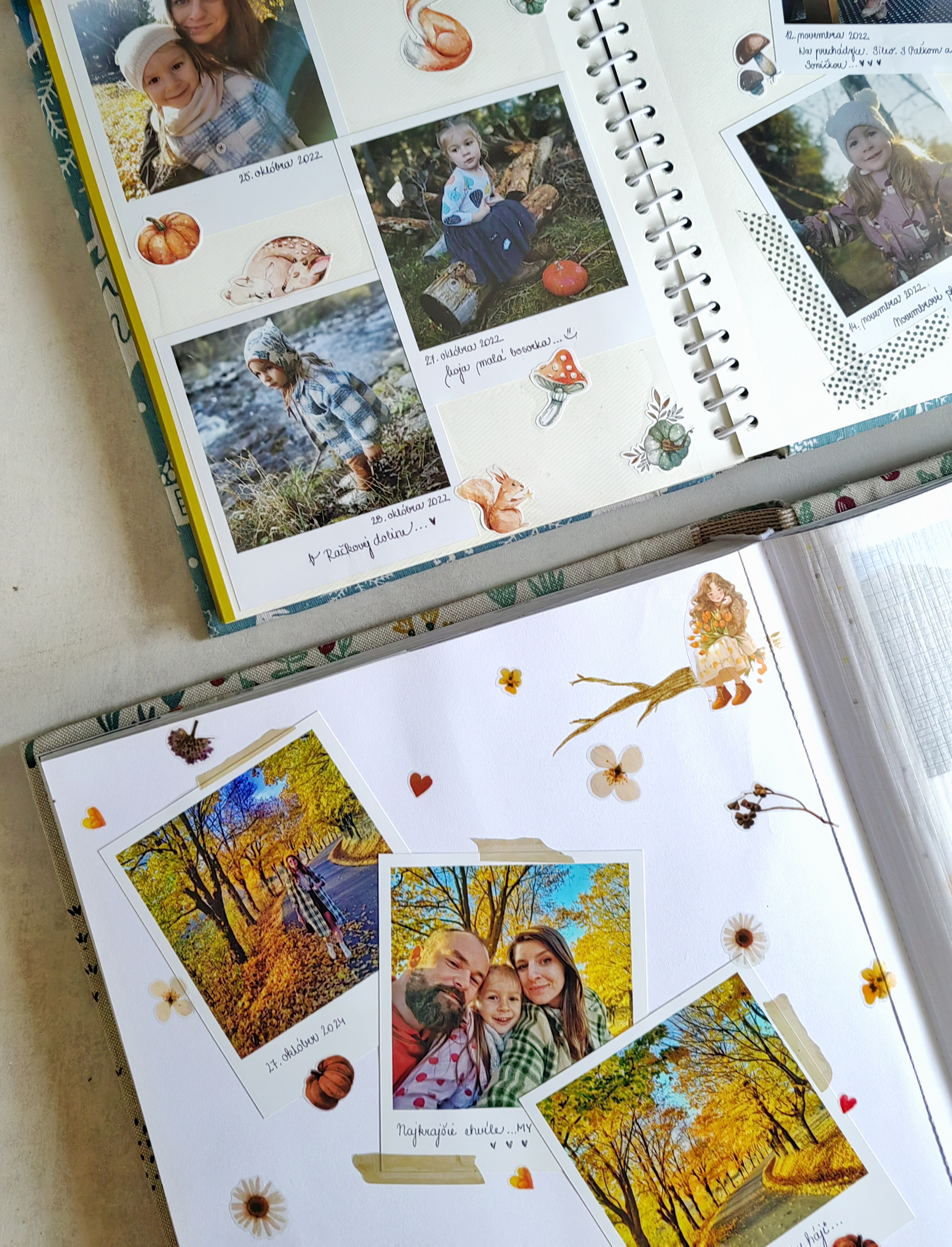 fotoalbum samolepiaci a na rožky